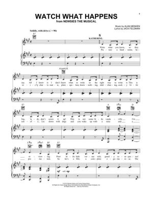 watch what happens newsies sheet music Why not explore the unique blend of music and storytelling that Newsies offers?